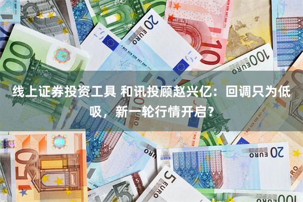 线上证券投资工具 和讯投顾赵兴亿：回调只为低吸，新一轮行情开启？